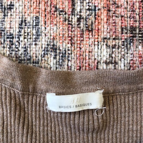 H&M Knit Brown Tank - Size M - Picture 2 of 2